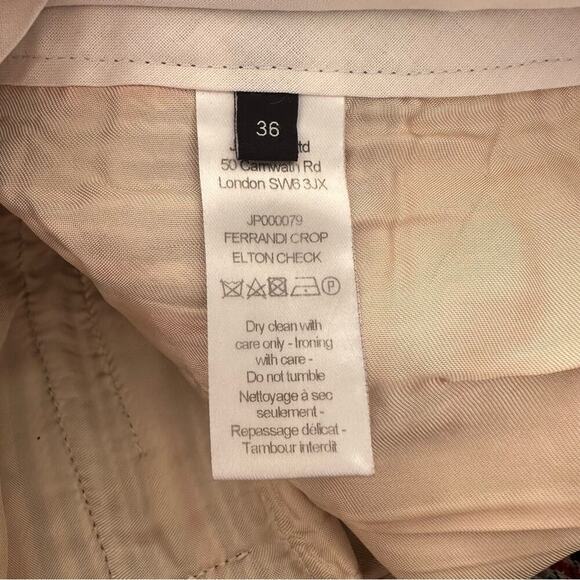 Joseph Elton Check Albert Jacket and Fernando Trousers size 36 - Picture 9 of 10